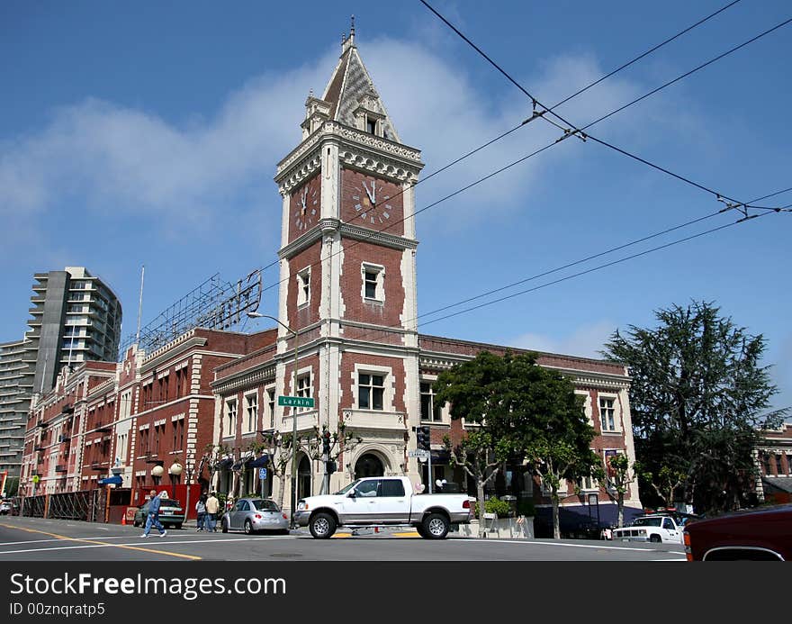 City building in San Francisco, USA.