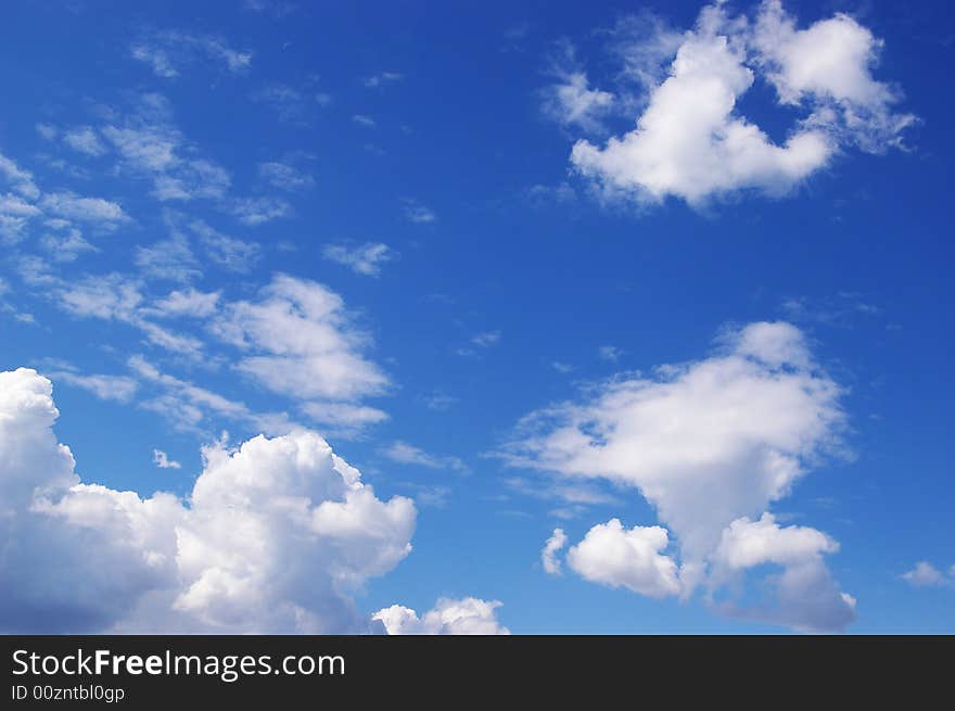 Blue Sky As Great Background