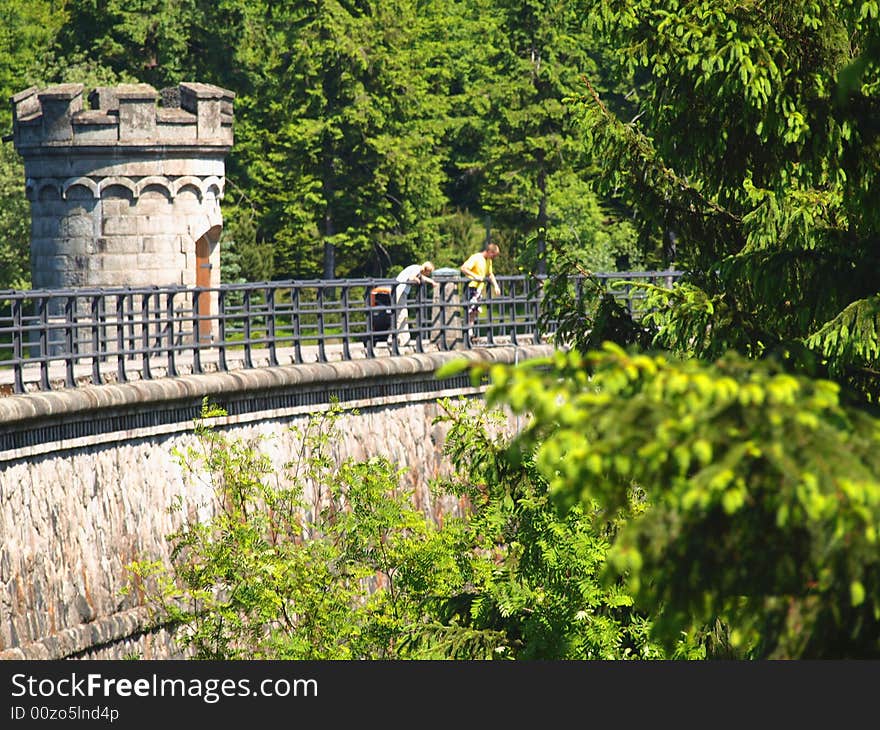 Dam reservoir