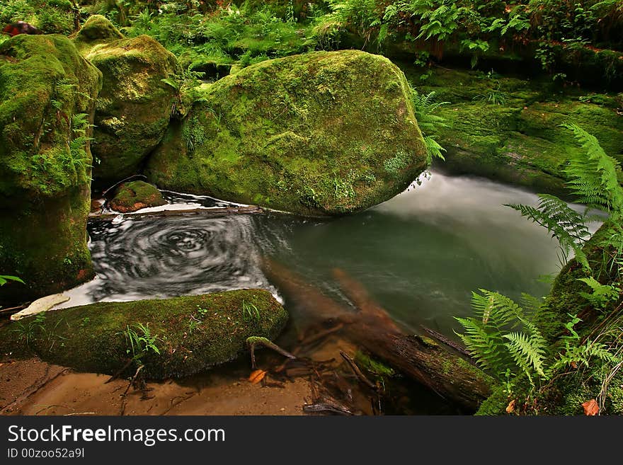 Beautiful landscapes in Bohemian Switzerland. Beautiful landscapes in Bohemian Switzerland