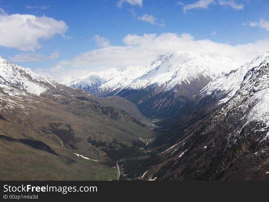 Baksan Ravine, Caucasus