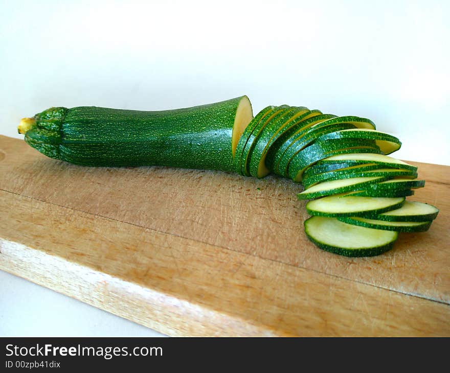 Sliced Zucchini