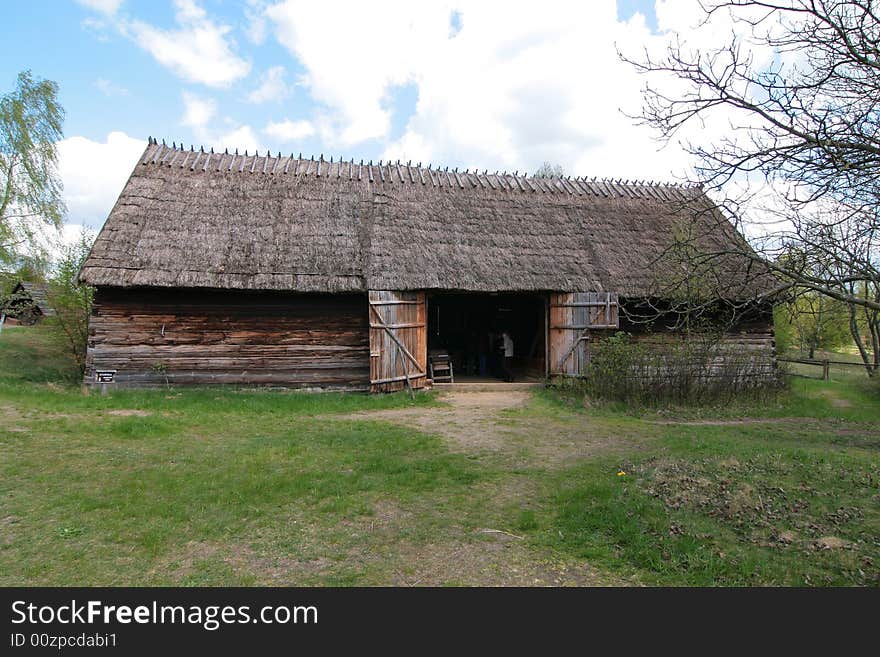 Photo of old village (cottage)