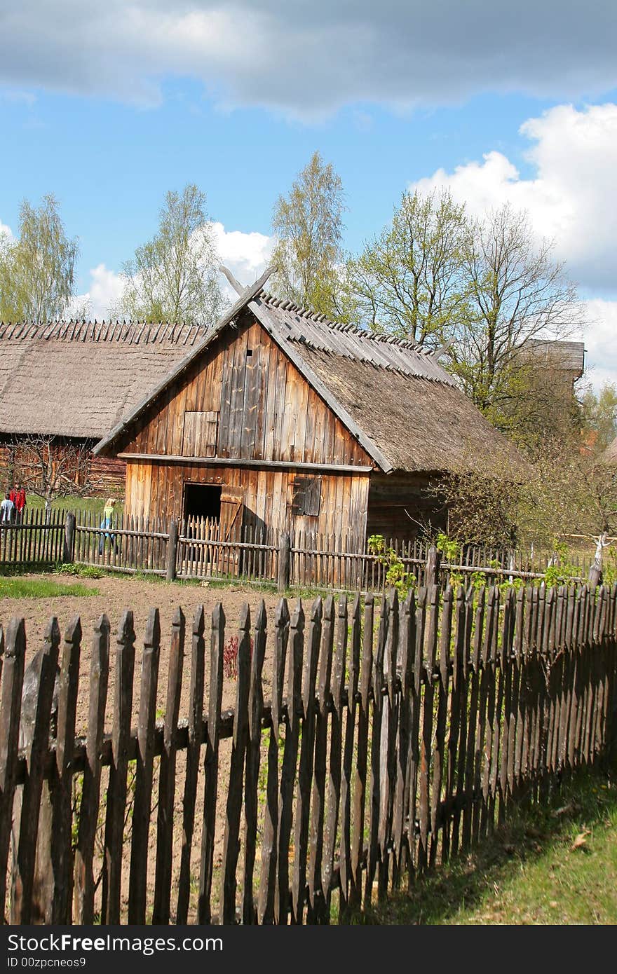 Photo of old village (cottage)