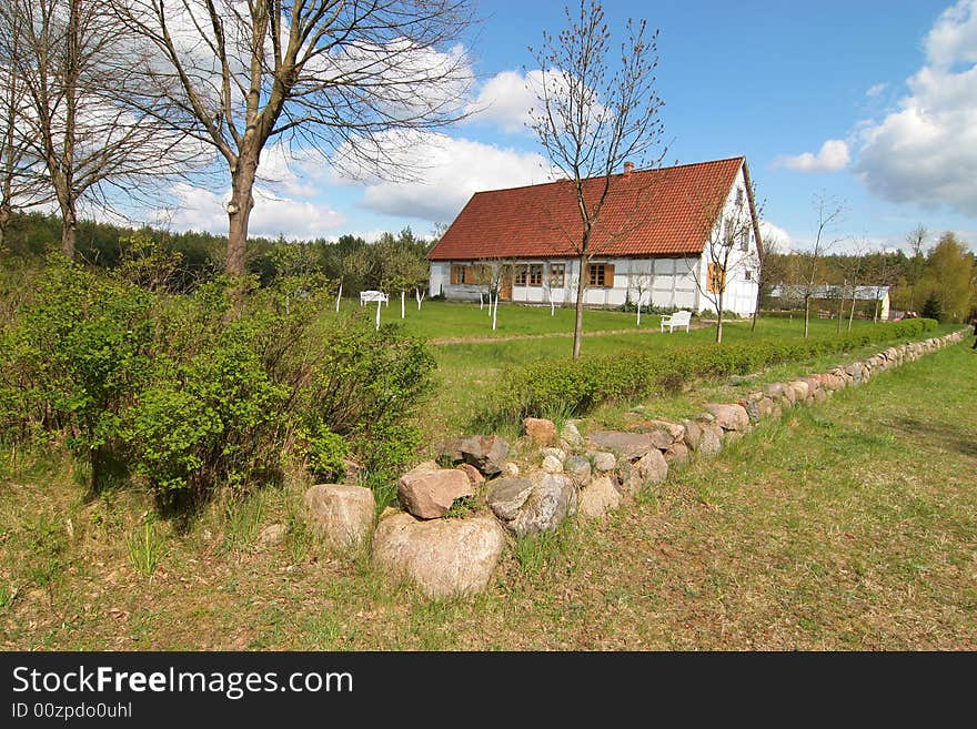 Photo of old village (cottage)