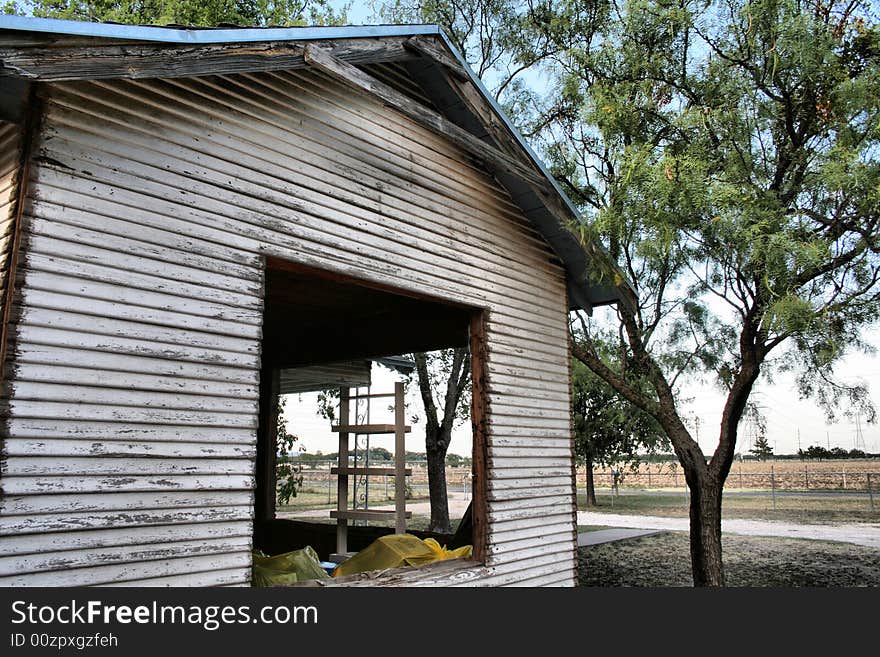 A photograph of the details of an abandoned house. A photograph of the details of an abandoned house.