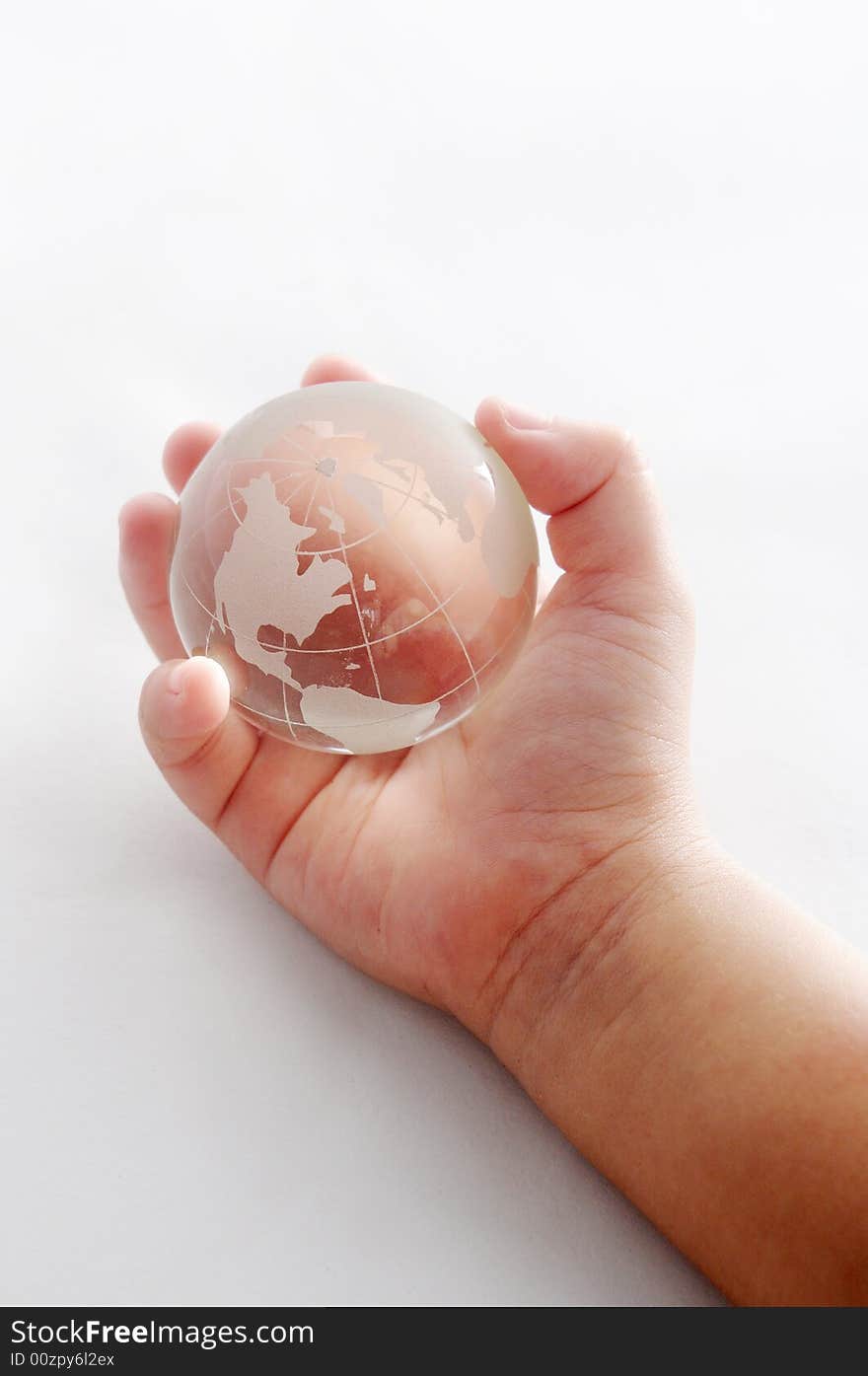 World in your hand concept, conceptual shot for business success. World in your hand concept, conceptual shot for business success.