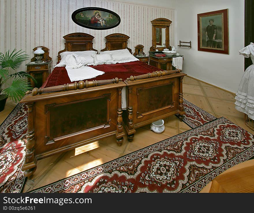 Historicak bedroom