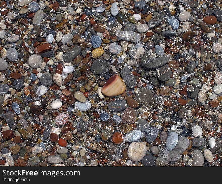 Stones Beach Background