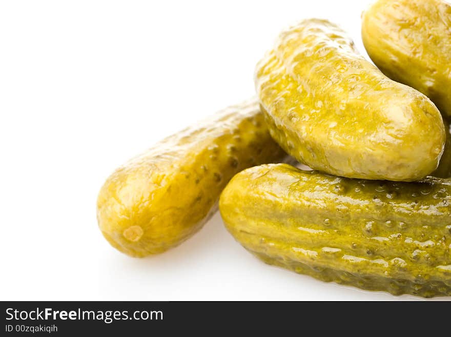 Pickled gherkins