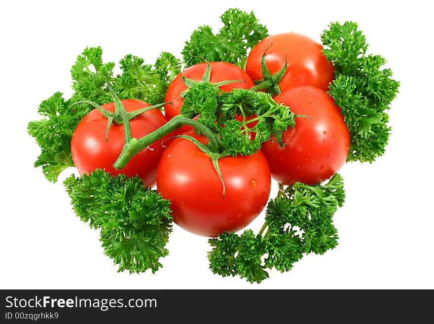 red tomatoes