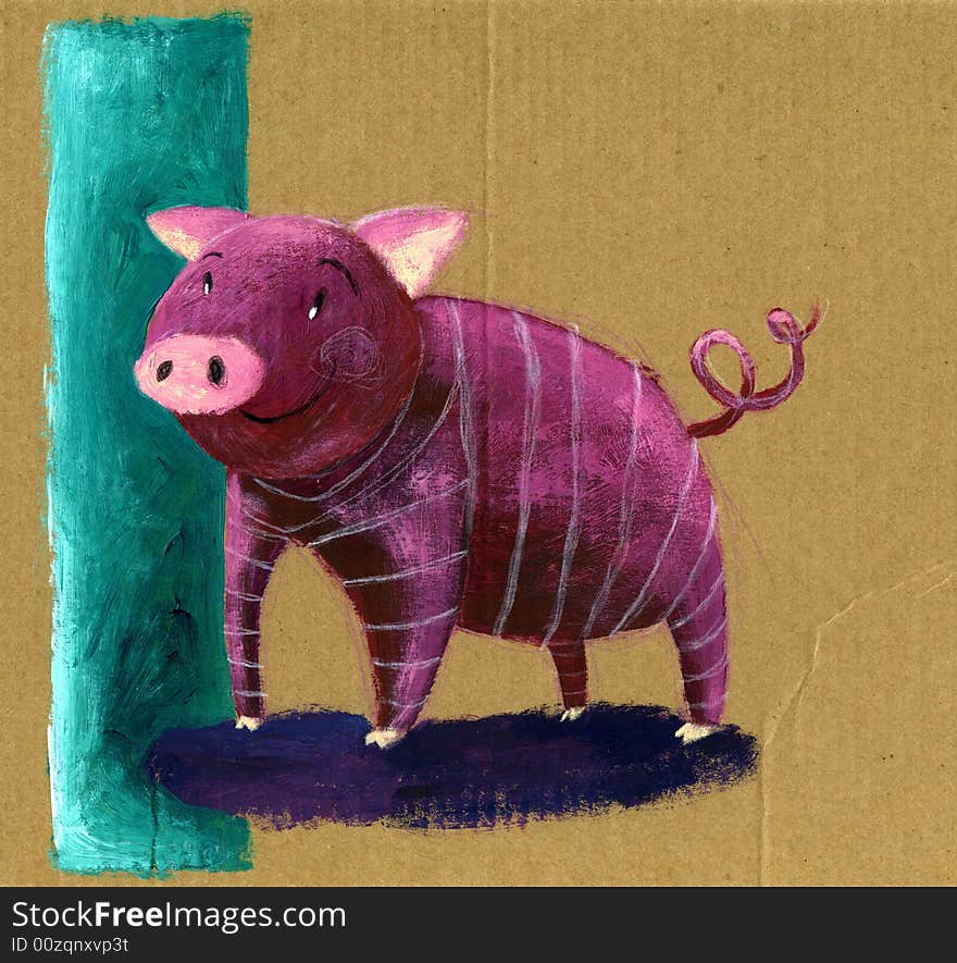 Striped Pig