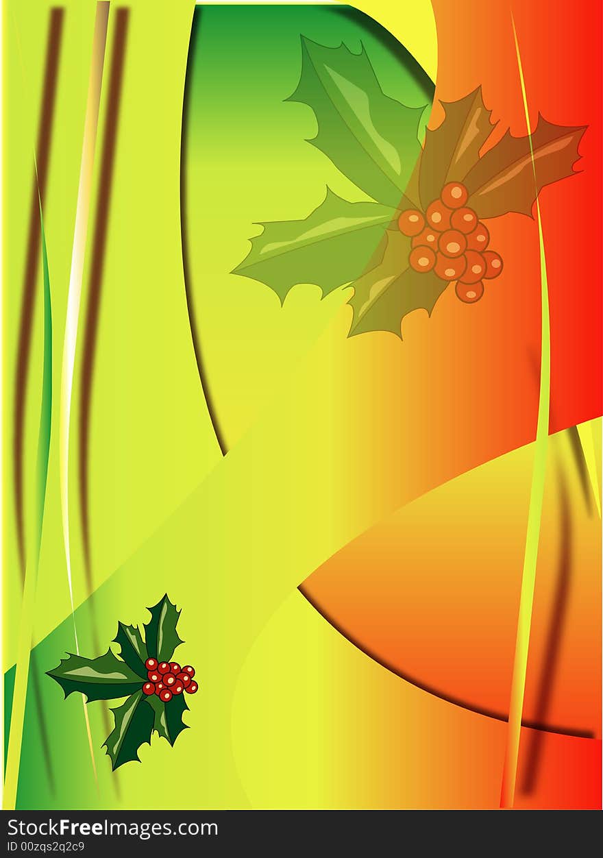 Christmas motive,abstract vector