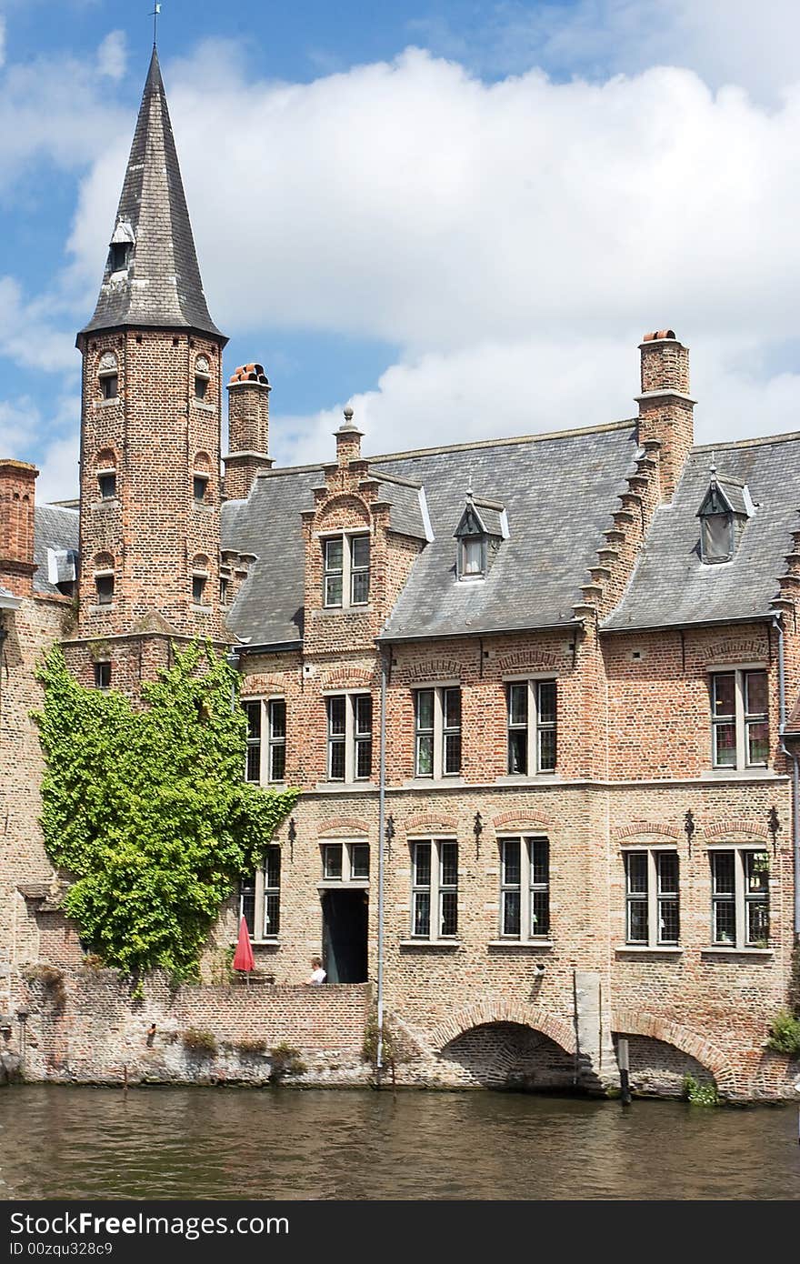 An historic castle in Belgium