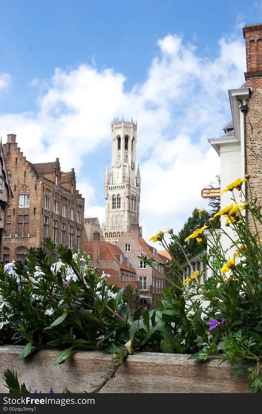 The Belfry and the Cloth Hall