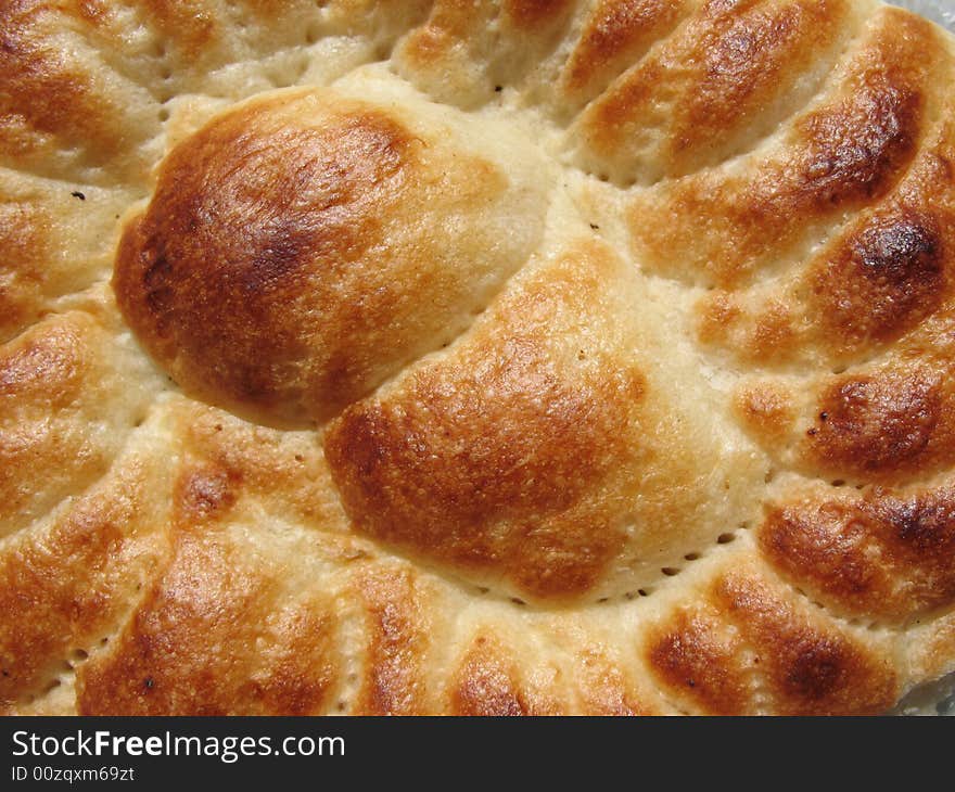 Surface of pita, rosy wheaten bread. Macro. Surface of pita, rosy wheaten bread. Macro.