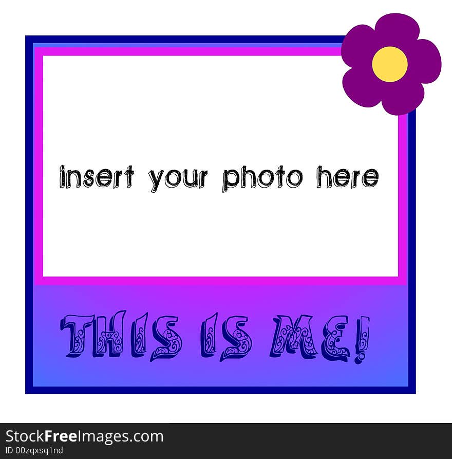 This is me photoframe. To insert photos of your children. This is me photoframe. To insert photos of your children.