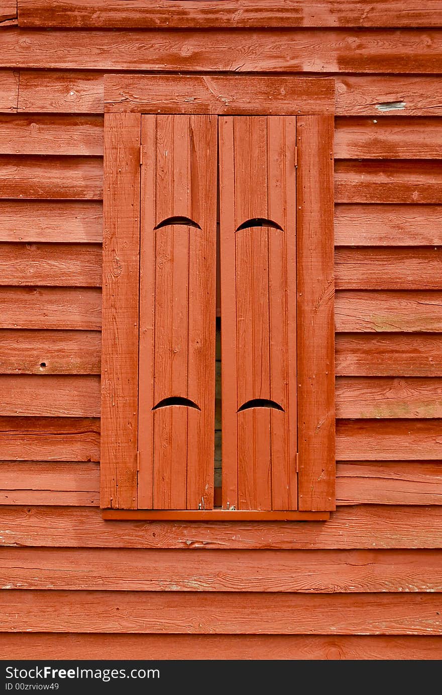 Red Shutters.