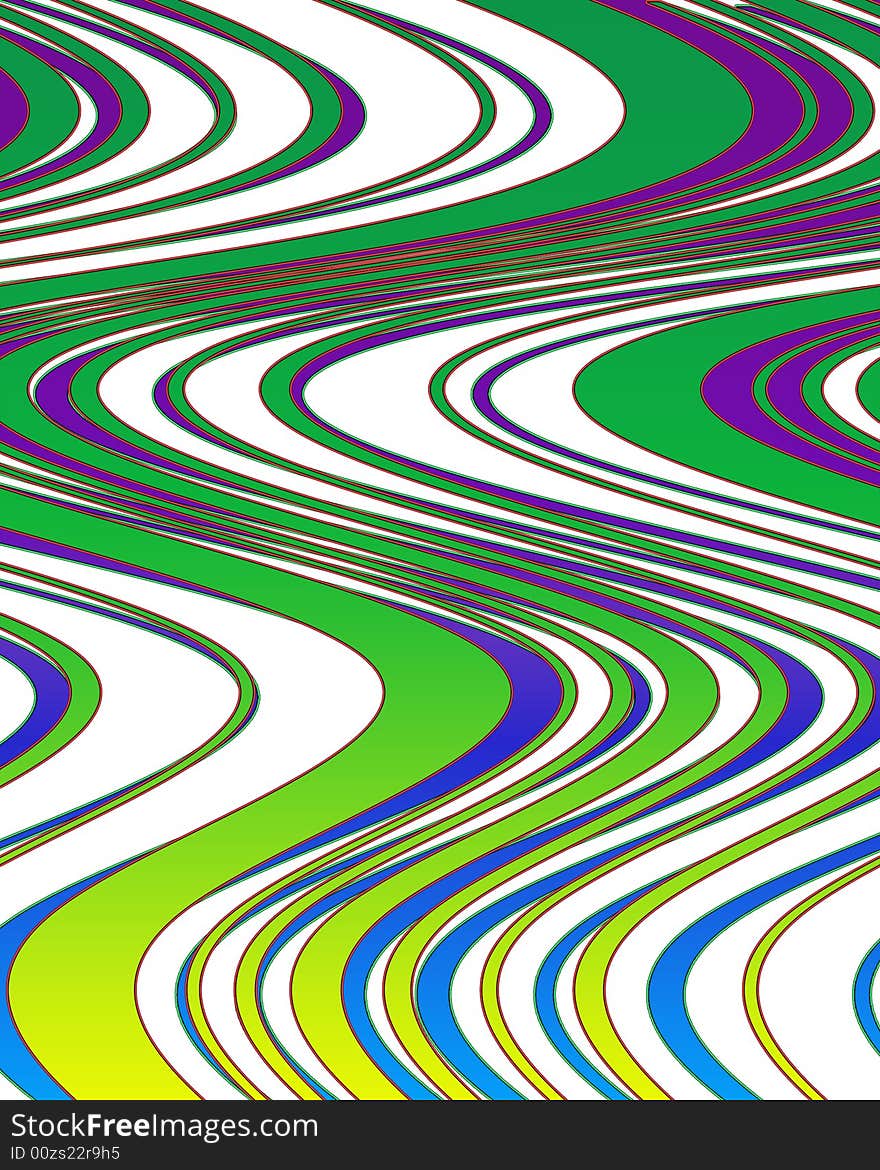 A  abstract background made out of wavy lines. A  abstract background made out of wavy lines