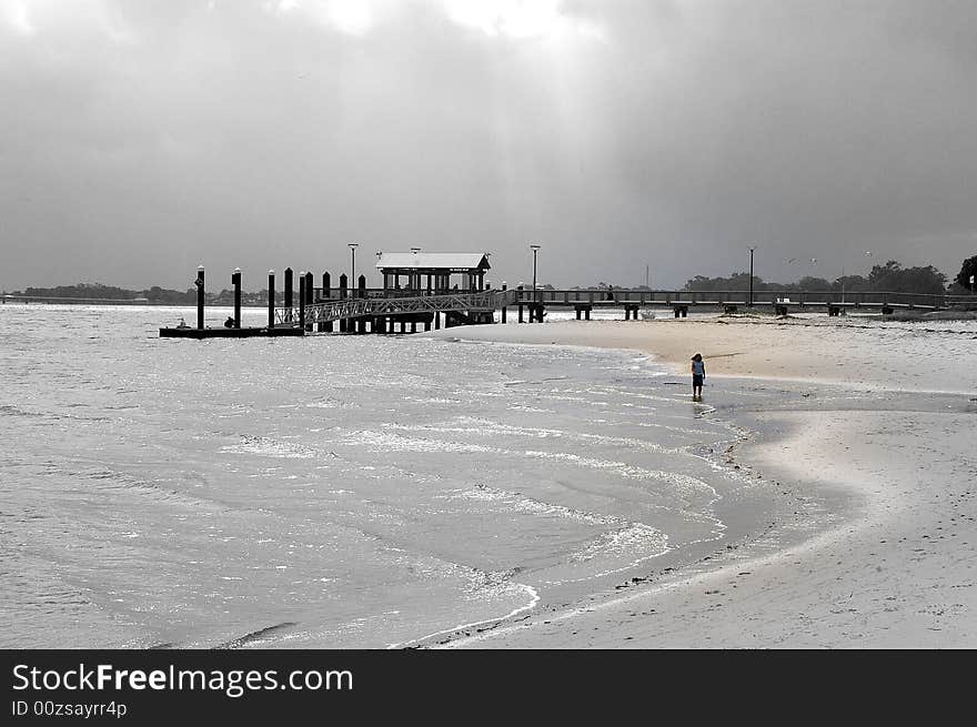 Walking On The Beach