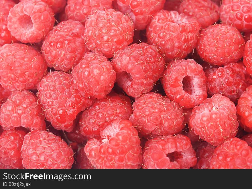 Raspberry background