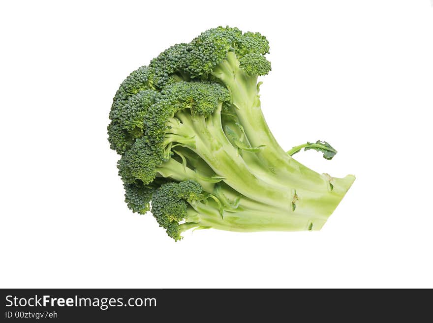 Broccoli isolated on a white background. Broccoli isolated on a white background