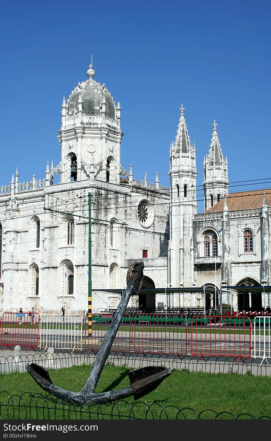 Jeronimos monastery in Lisbon, Portugal