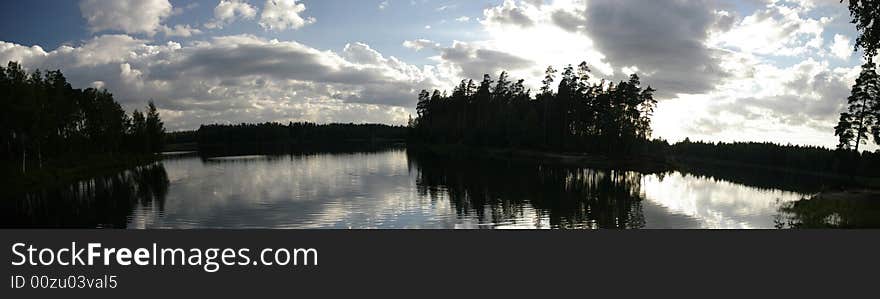 Lake In The Evening