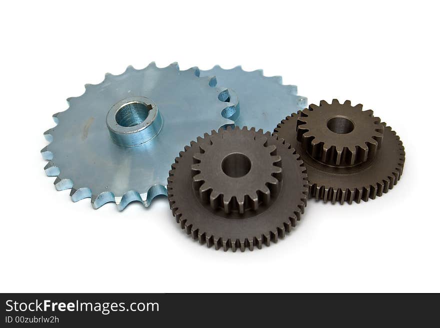 Four gear wheels