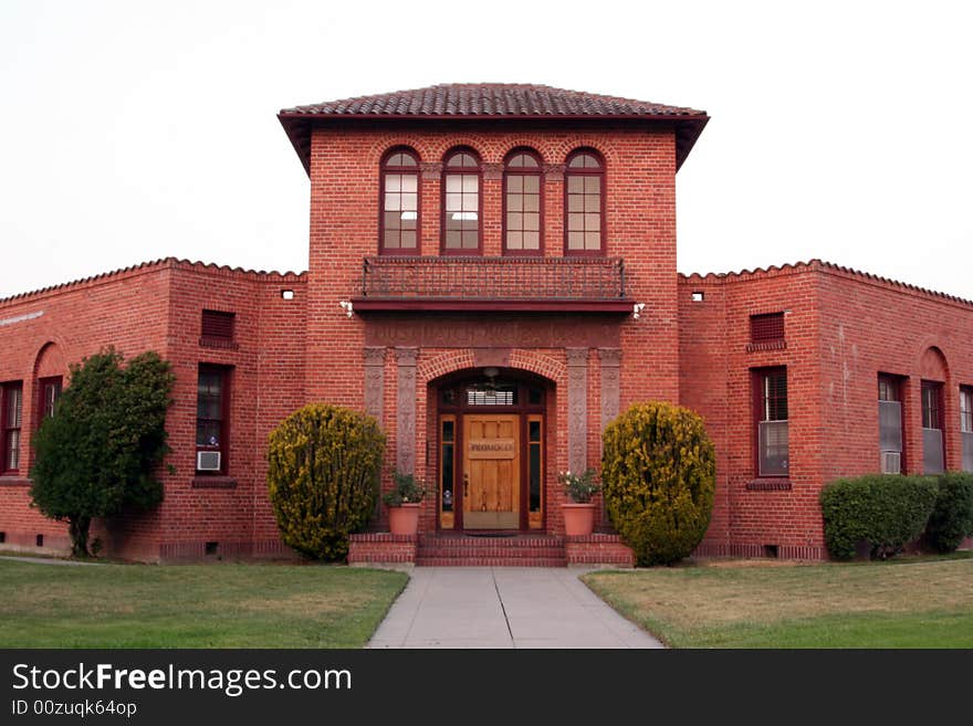 Historic building in Petaluma, California