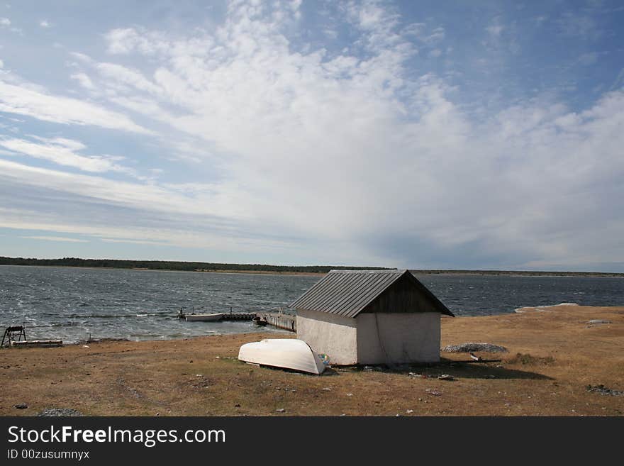 Old fishermen house