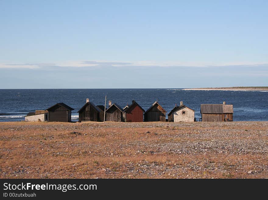 Old fishermen village