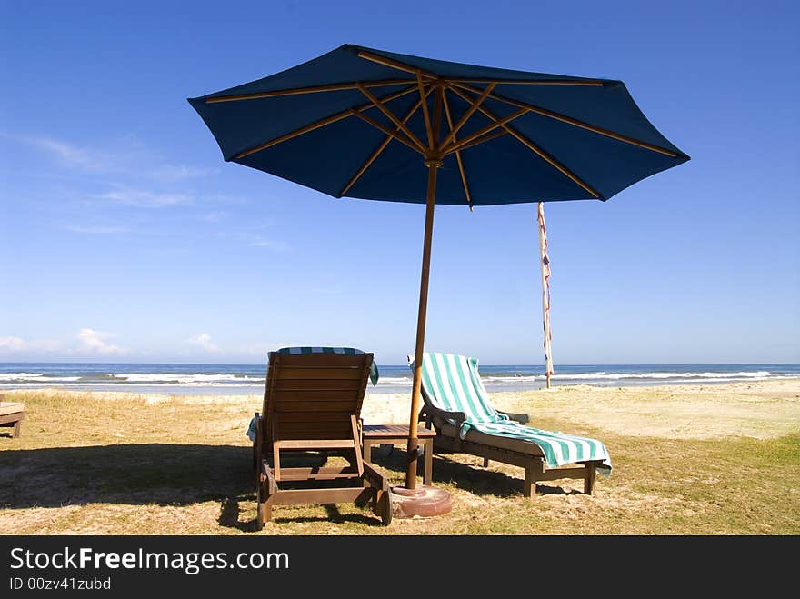 Beach Chairs Of Beach Resort