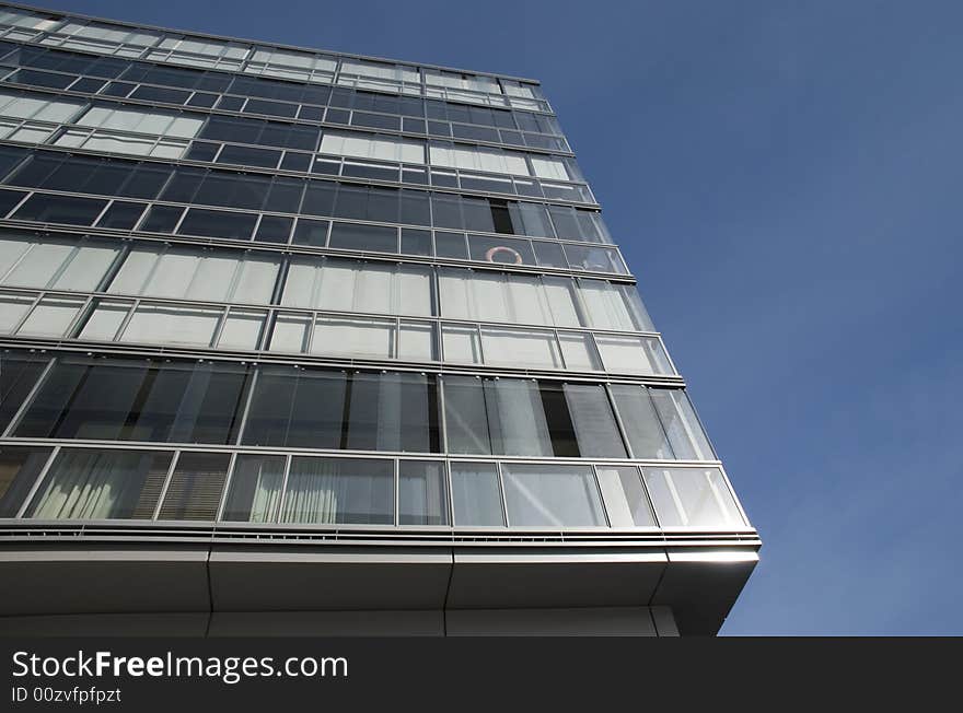 New building in the habour of hamburg. New building in the habour of hamburg