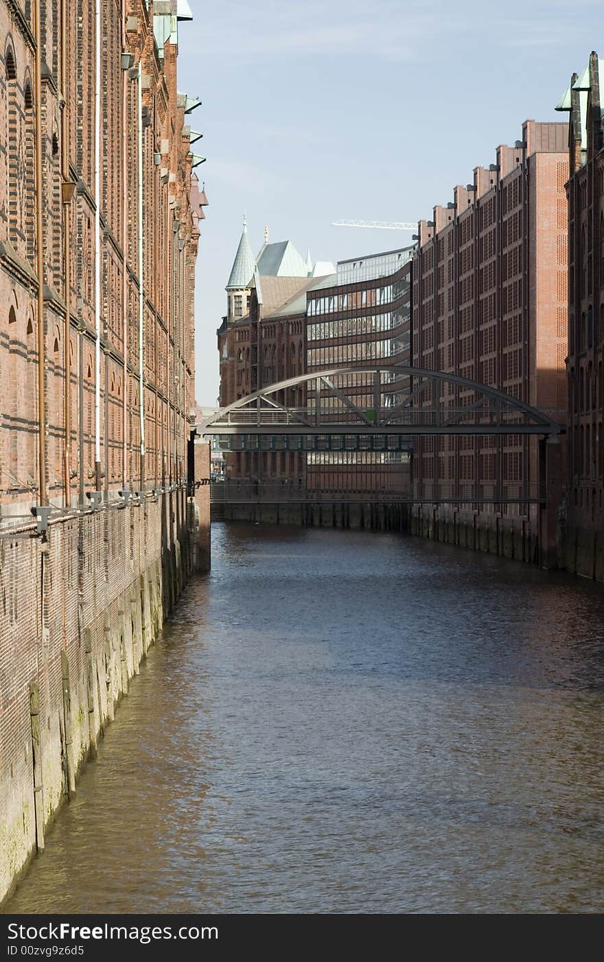 Old buildings in the habour of hamburg. Old buildings in the habour of hamburg