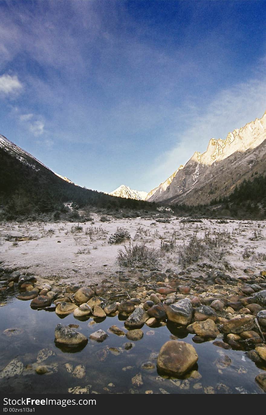 Landscape in tableland