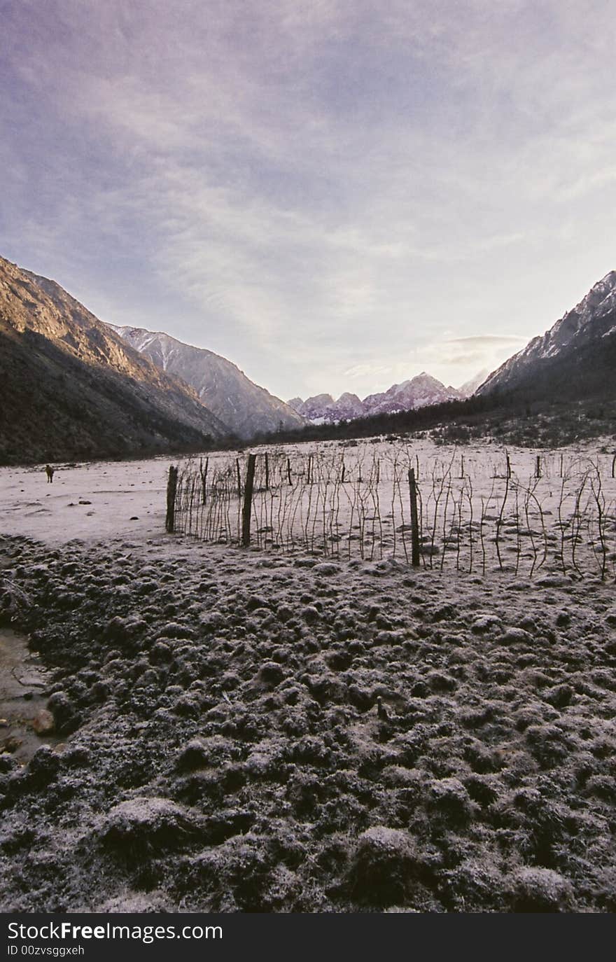 Landscape in tableland