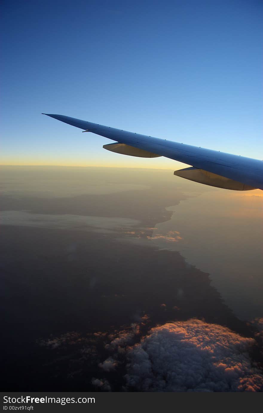 Australian Continent Sunrise