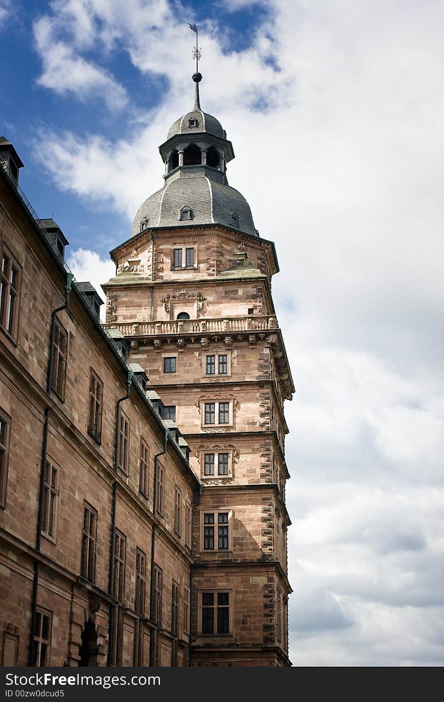 Castle johannisburg (build 1614) in aschaffenburg, germany. Castle johannisburg (build 1614) in aschaffenburg, germany.