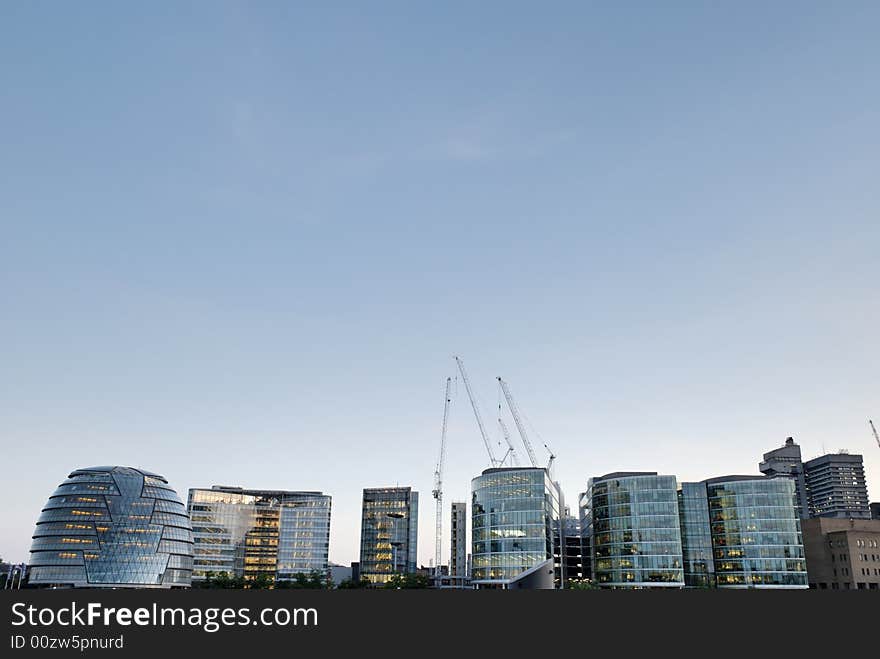 London City Hall is the headquarters of the Greater London Authority and the Mayor of London. It stands on the south bank of the River Thames near Tower Bridge. London City Hall is the headquarters of the Greater London Authority and the Mayor of London. It stands on the south bank of the River Thames near Tower Bridge.