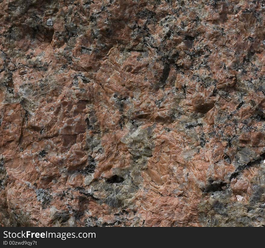 Granites texture brown and black