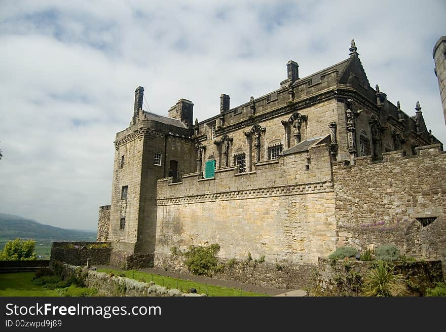 Stirling Castle In The Sunlight