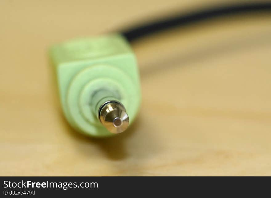 Close Up Shot Of Electrical Cable