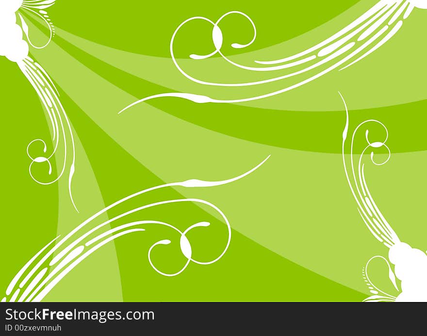 A Floral design abstract background. A Floral design abstract background