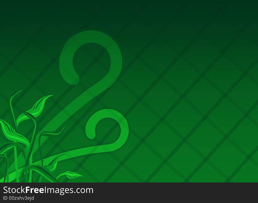 Abstract Green Background