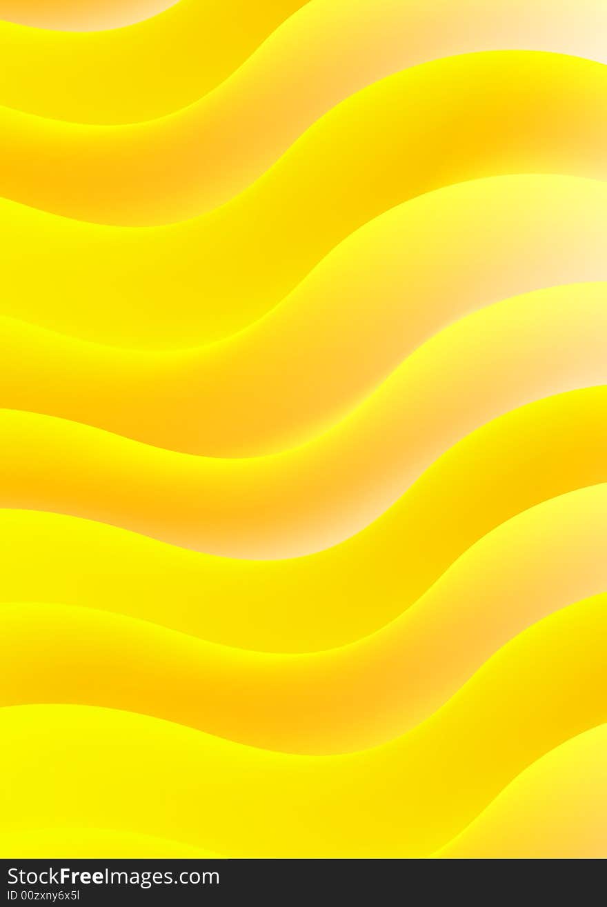 Abstract wavy style golden background. Abstract wavy style golden background