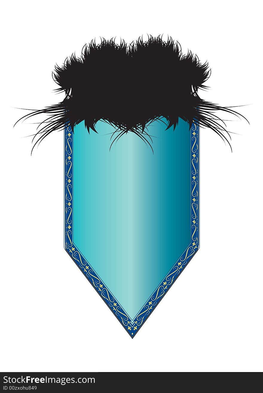 Grungy shield