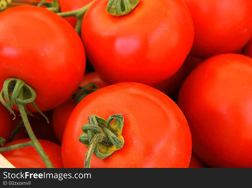 Tomatoes In The Market