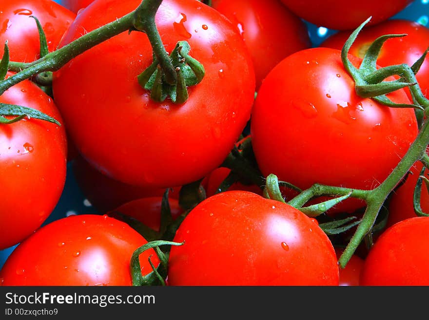 Tomatoes In The Market