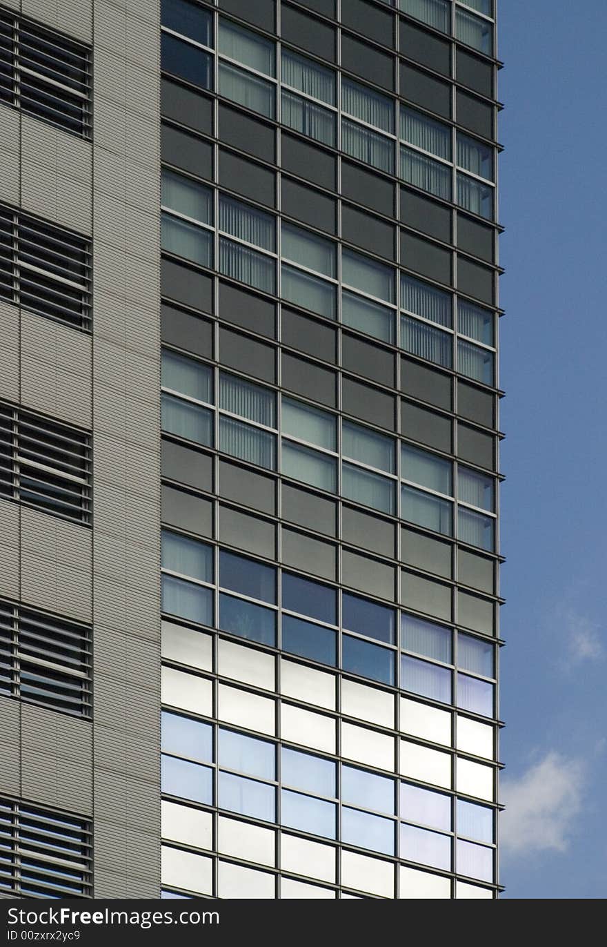 A skyscraper in duisburg, germany